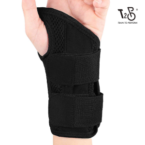 T2P Wrist Guard Protector Adjustable Breathable Carpal Tunnel Hand Brace Gym Sport
