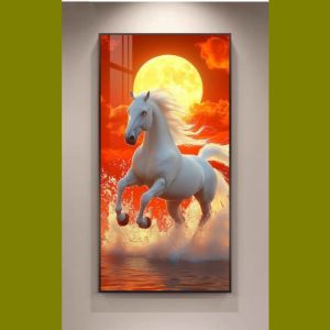 HIMALAYA35*50cm HD self-adhesive poster HORSE DESIGN