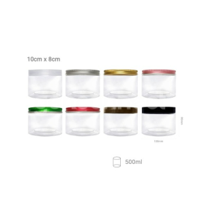 Loose Cookies Container Set Plastic Jar Reusable Container Snacks Jar Food Container Jar With Lids