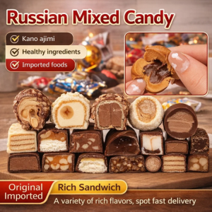 Russian Flavor Mixed Chocolate Candy Gift Set Toffee Candy Milk Caramels Sugar Casual Delicious Healthy Snacks