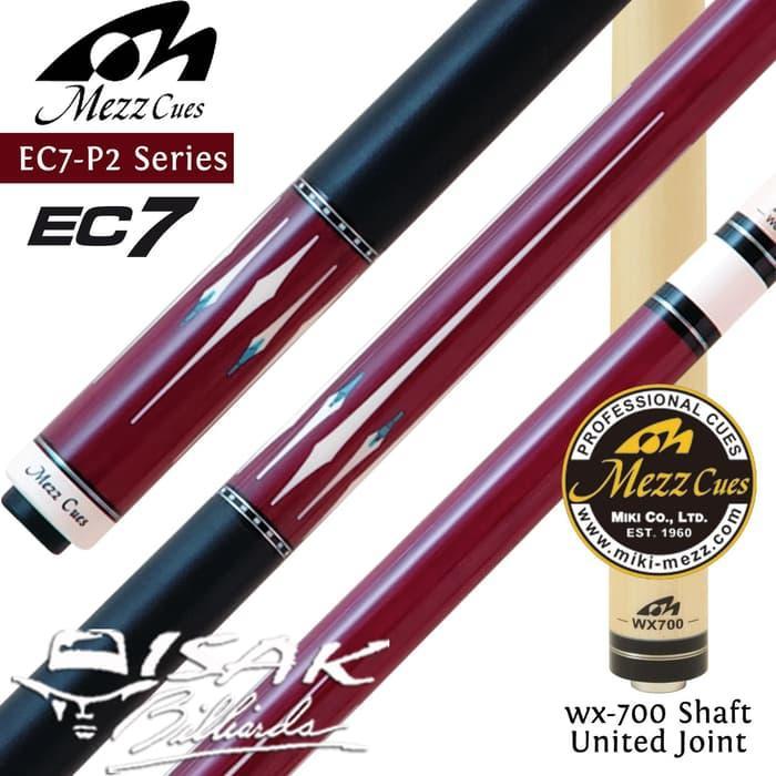 Mezz EC7-P2 Cue - WX700 United Joint Kamui Billiard Stick Biliar
