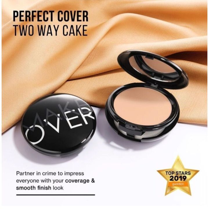 [BEDAK PADAT] MAKE OVER PERFECT COVER TWO WAY CAKE EWA KOS | Lazada ...