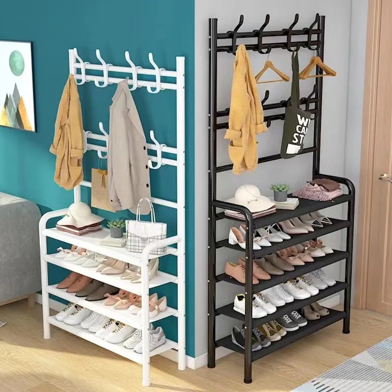 3IN1 Multifunctional Shoe Rack Coat Rack Shoe Hat Rack Clothing