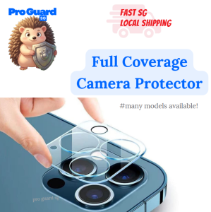 [SG] ★SALE★ iPhone Full Coverage Camera Protector iPhone Air 16 Pro Max 17e 16e iPhone 15 Pro Max 15 Plus 14 Pro Max Plus 13 Pro Max Mini 12 11 series - Full Cover Camera Lens Screen Protector Tempered Glass