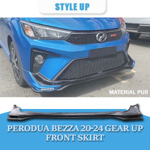 PERODUA BEZZA 2020-2024 GEAR UP FRONT SKIRT MATERIAL PUR (NO FRONT SKIRT LED DAYLAMP)