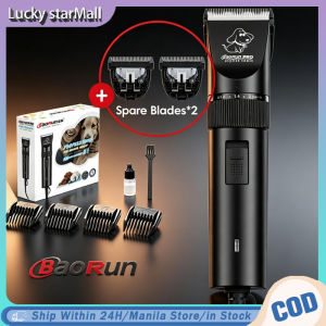 Professional Pet Grooming Clipper Electric Dog Cat Hair Trimmer Shaver Low Noise Rechargeable Pet Haircut Machine for Home & Pet Salon