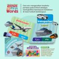 LEARNING TIME MY FIRST WORD Animal World indahnya ciptaan allah buku anak muslim Mini Boardbook. 