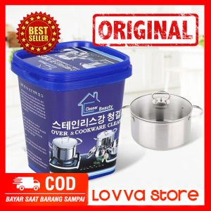 [COD] Penghilang Kerak Panci Korean Cleaner Beauty Pembersih Noda Membandel Kerak Stainless Steel Panci Oven Noda Gosong Obat Penghilang Noda Membandel Minyak yang Terakar Lemak Dapur
