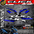 HONDA CLICK 125i 2021 STOCK DECALS. 