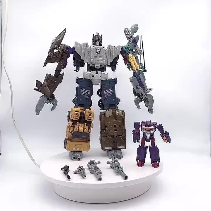 6 IN 1 Bruticus Transformation Robot Toys HZX IDW ONE NO Sets Action ...