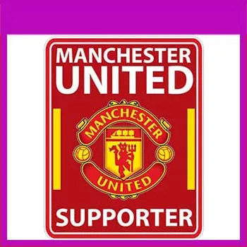 Bywafaz Car Sticker - EPL Supporter Manchester United