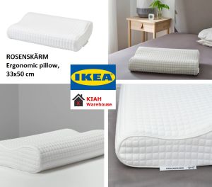 ROSENSKARM ROSENSKÄRM Ergonomic pillow side/back sleeper 33x50 cm Comfortable Soft Memory Foam Pillow