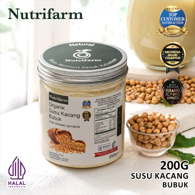 NUTRIFARM SUSU KACANG KEDELAI BUBUK MURNI 200 GR