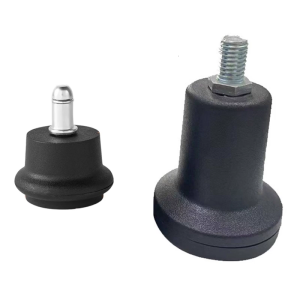 5pcs Heavy Duty Nylon Office Chair Glides Office Chair Wheel Replacements Nylon & Felt for enhances Stability & Silence