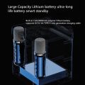 【Malaysia Spot Sale】Mini Karaoke Speaker Portable Bluetooth Speaker KTV Set Home System With Bass Rechargeable Free 2Pcs Wireless Microphone Mic. 
