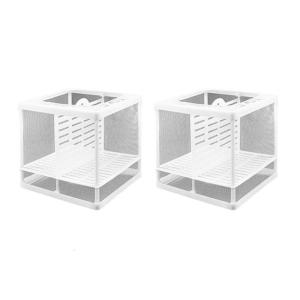2pcs aquariums sinh sản hộp cách ly container cho gây giống cá an toàn tách biệt của tích cực loài và trẻ sơ sinh chiên