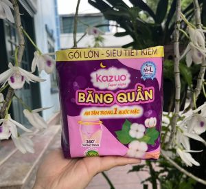 Bịch 5 Băng Quần Kazuo cho mẹ băng vệ sinh dạng quần du lịch tiện lợi CarynLAZADA