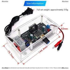 [COD] Abulaia LM317 Adjustable Power Supply DIY Kit DC Regulated Power Supply Voltage Module Component Welding Electronic Production Bulk