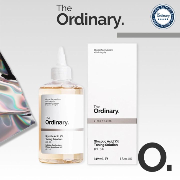 The Ordinary Glycolic Acid 7% Toning Solution (240ml) | Lazada PH