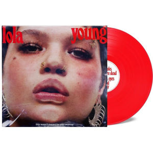 แผ่นเสียง Lola Young -This Wasnt Meant For You Anyway Vinyl Limited Hand number Transparent Red. มือหนึ่ง ซีล