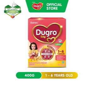 Dumex Dugro Soy Tailored Nutrition Milk Formula 1 - 6 years 400g (Susu Milk Powder 奶粉)