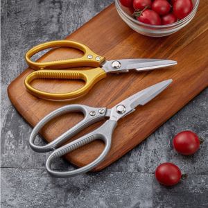 Kéo nhập khẩu JAPAN Lưỡi Thép SK5 Kéo cắt gà thực phẩm đa năng tiện dụng trong nội trợ siêu bền chống mài mòn