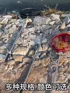 Fishing Net Pole Set Combination Full Set Fish Net Fishing Net Bag Foldable Telescopic Pole Fishing Net Fishing Net Head Fishing Gear [ Free Shipping ]