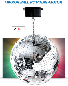 Mirror Ball  Motor (AC Wired)