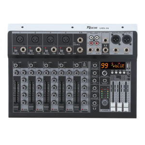 99 DSP Professional mixer Bluetooth 5.0 USB input Home outdoor performance 4/6 channel mixer