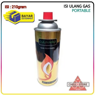 TABUNG GAS PORTABLE MINI CULINARIA REFILL - BUKAN HICOOK SUPERCOOK WINN GAS WONDER FUELL SUNN COOK