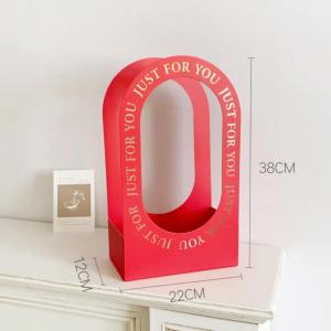 Flower packaging / flower arrangement/bouquet packaging paper boxes simple