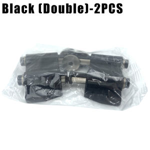 New Magnetic Bouncer Cabinet Door Lock - Easy-Install No Key Double/Single Head Options (Black/White)
