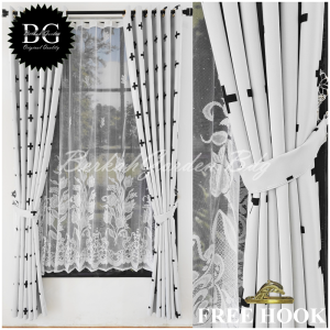 Gorden Jendela Ala Korea / Gorden Tebal Halus / Gorden Elegan Impor