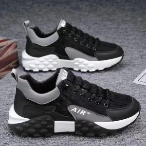 Platform Dad Shoes Mens Spring and Autumn Korean Style ins Comfortable Running Cortez Low-Cut Fashion Breathable Sneaker Men ☺1130