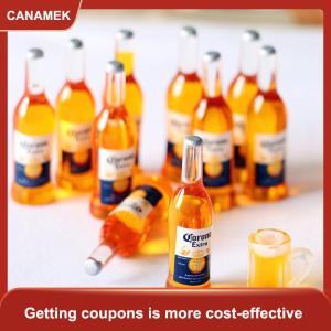 【CANAMEK】 10 chai nhựa resin thu nhỏ Nhà búp bê 1/6 mô hình chai rượu vang