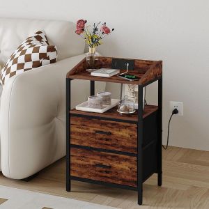 4 Tier Kitchen Microwave Oven Storage Rack with Power Outlet Kitchen Storage Shelf Bakers Rack with 6 S-shaped Hooks Kitchen Organizers X-Shaped Back Support