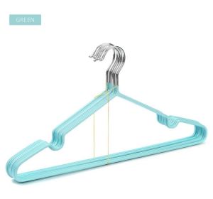 5 PIECES HANGER Baju Dewasa & Budak anti slip stainless steel clothes hanger baju penyangkut hange