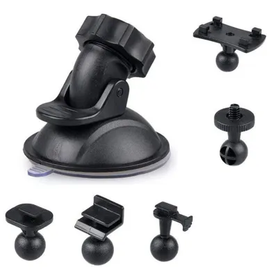 Dash Cam Suction Mount with 5pcs Joints for Most Dash Cameras