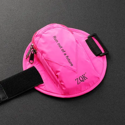 Black Sport Arm Wrist Bag for Running Jogging Cellphone Pack Waterproof Reflective Cellphone Holder