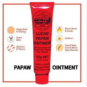 Tube packaging papaw ointment Papaya Skin Repair Cream Burn Balm Ointment Lip Balm With Skin Care
