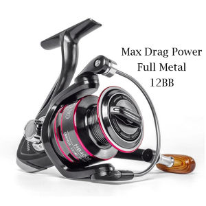 [dikirim dari jakarta] Reel Pancing Murah Cuci Gudang 12BB Pemutar Reel Pancing Roda Pancing Air Asin Rasio 5.2:1 1000-6000 reel pancing besi full besi ril pancing rel pancing power handle murah cuci gudang real pancing muraah full besi