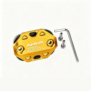 Yamaha NMAX155 V1 V2 V3 Motorcycle CNC Brake Fuel Oil Cap Master Cover Fluid Reservoir Cover
