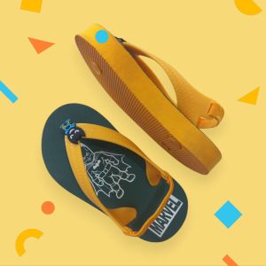 Sepatu Sandal Karet Balita Baby Toddler Empuk Ringan Gambar karakter Motif Labubu Hello Kitty Kuromi Spiderman Batman