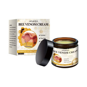 Bee Venom Moisturizing Cream Skin Hydrating & Nourishing Formula Bee Venom Anti-Aging Cream Smooth Skin Treatment Daily Use Skincare Body Cream