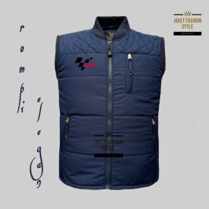 Jaket Rompi Pria pengendara motor motoGp 2024 pria wanita size S M L XL XXL XXXL Taslan zn tebal anti angin pelindung dada / rompi motor touring bikers Olahraga Outdoor pendaki gunung hiking running / rompi formal anak kuliah /hadiah kado pernikahan teman