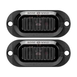 แถบ2LED ก่อสร้าง ABS PC ไฟเตือนสำหรับรถบรรทุกพ่วงแรงดันไฟฟ้า12-24V ไฟส่องสว่างสากลมีความเข้มสูง