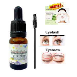 TERMURAH SERUM BULU MATA DAN ALIS CEPAT PANJANG BPOM BY YURIZUMI VIRAL TIKTOK PRIA WANITA - 10ML GRATIS MASKER
