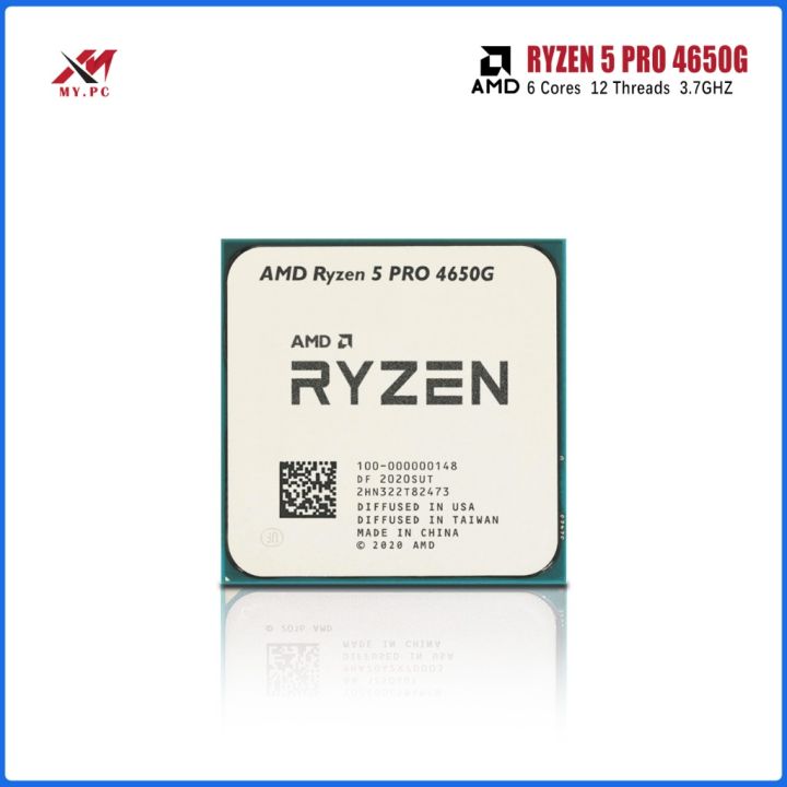 AMD Ryzen 5 PRO 4650G 3.70GHZ Tray Type AMD Processor With Radeon RX