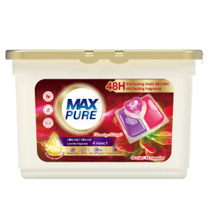 Viên giặt Maxpure Hộp 30 Viên Hương đắm say