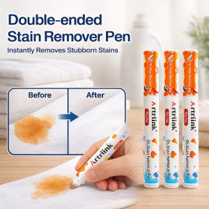 Portable Dual-Ended Emergency Clothing Stain Remover Pen Instant Action Quick Stain Removal On-The-Go